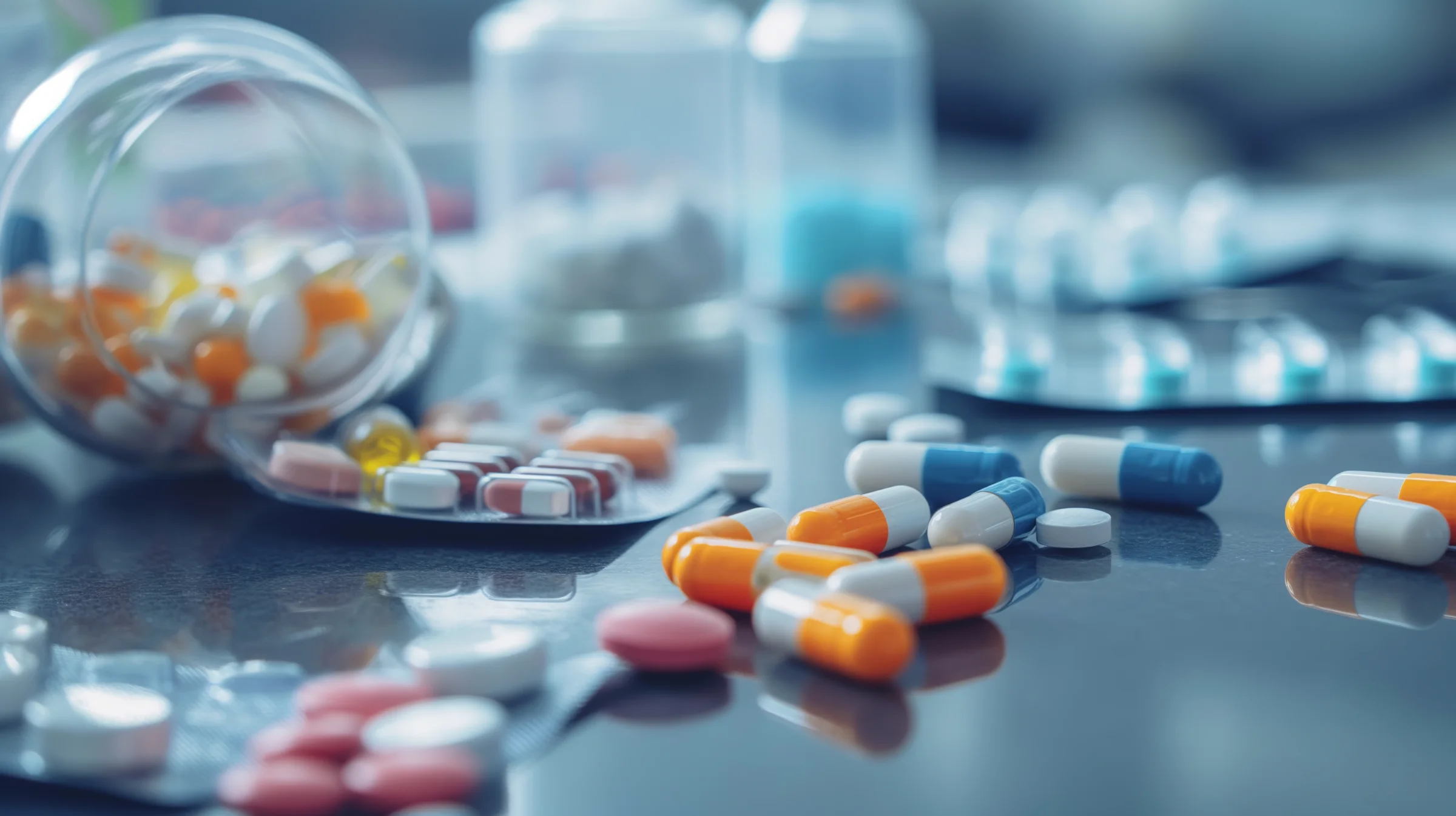 [background image] historic pharmacy building or storefront (for a pharmacy)